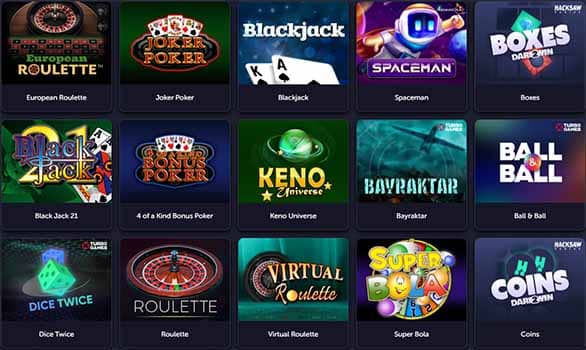 Столы Casino Vavada